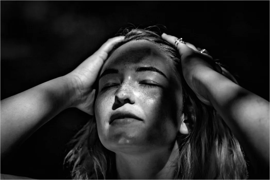 Detail Portrait Woman Crying Emotional Vulnerable Close Up Number 16