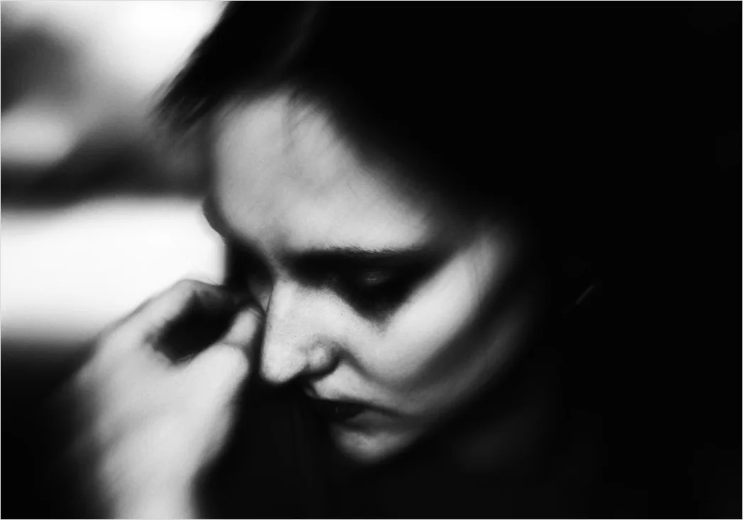 Detail Portrait Woman Crying Emotional Vulnerable Close Up Number 3