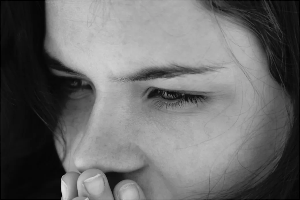 Detail Portrait Woman Crying Emotional Vulnerable Close Up Number 4