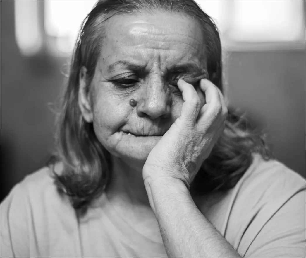 Detail Portrait Woman Crying Emotional Vulnerable Close Up Number 7