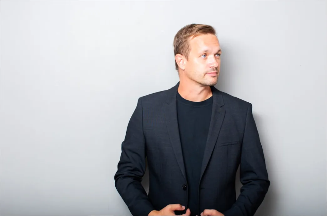 Detail Professional Headshot Neutral Background Clean Look Number 3