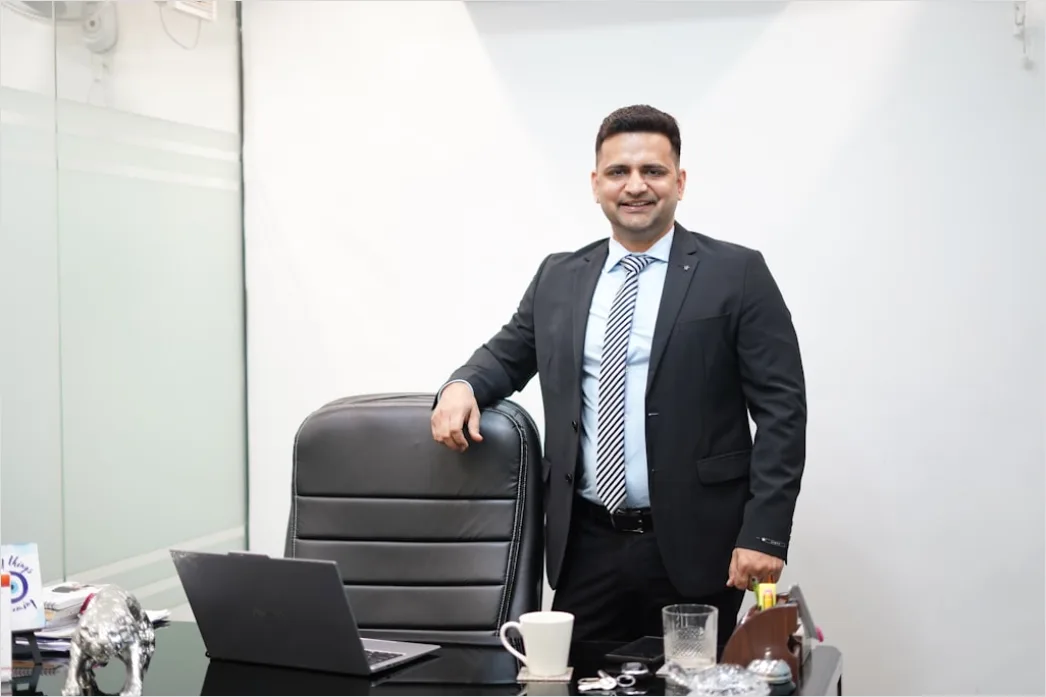 Detail Professional Man Portrait Office Environment Confident Number 7