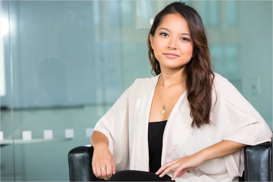 Professional Woman Portrait Natural Light Window 5b9d