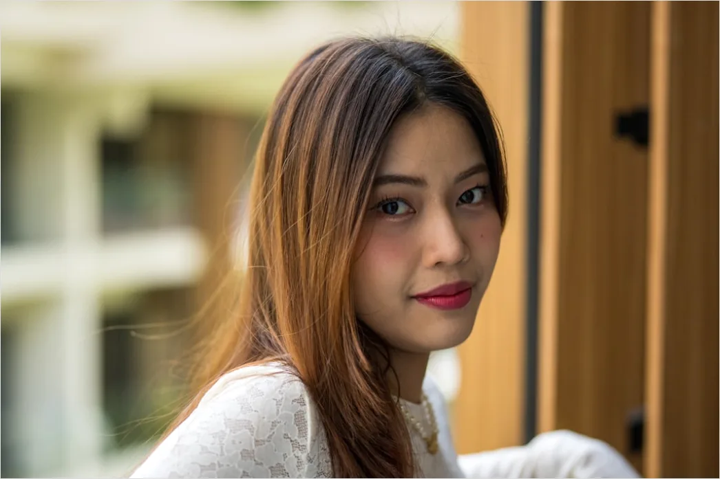 Detail Professional Woman Portrait Natural Light Window Number 16