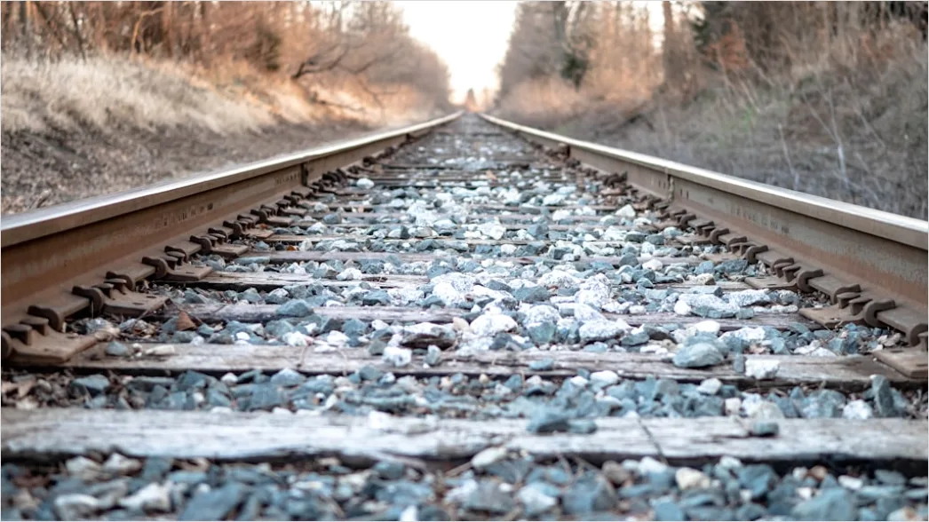 Detail Railway Track Perspective Leading Lines Photo Number 20
