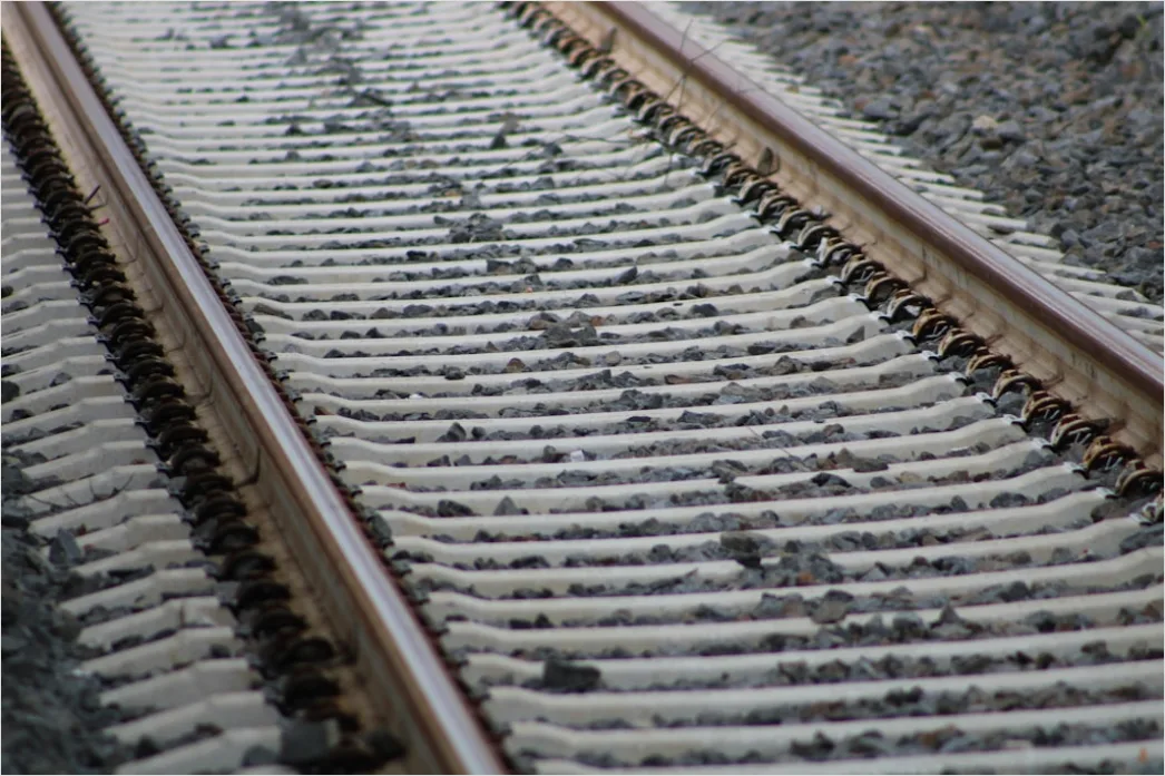 Detail Railway Track Perspective Leading Lines Photo Number 6