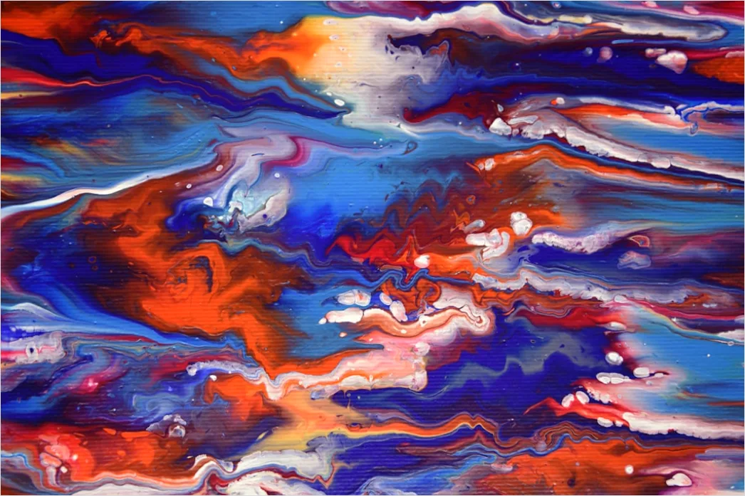 Resin Art Abstrakt Farben Geoden Optik 0d42