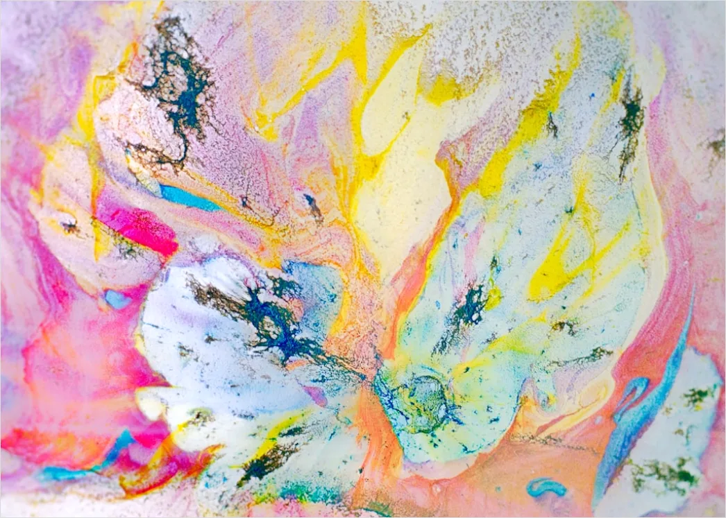 Detail Resin Art Abstrakt Farben Geoden Optik Number 12