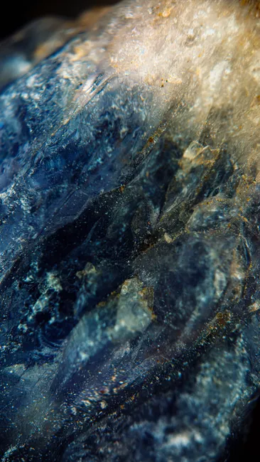Detail Resin Geode Abstrakt Kristall Optik Kunst Number 7