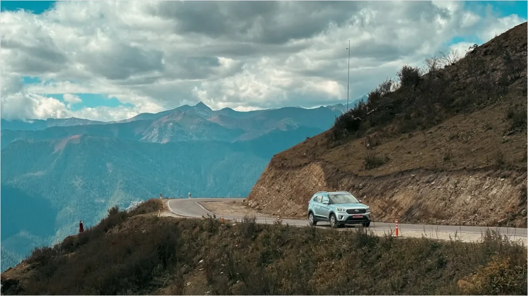 Road Trip Rv Campervan Parked Scenic Overlook C3ff
