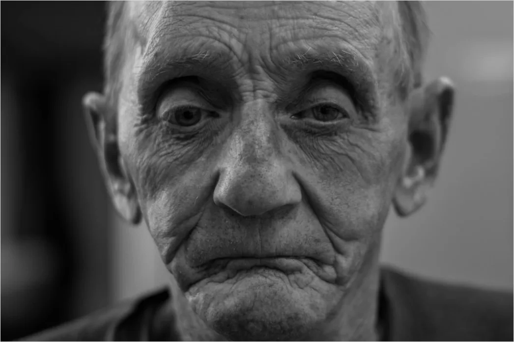 Detail Senior Man Portrait Dignified Wise Expression Close Up Number 2