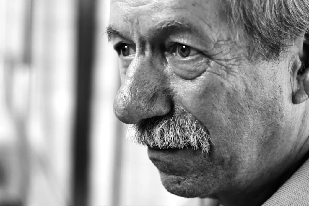 Detail Senior Man Portrait Dignified Wise Expression Close Up Number 4