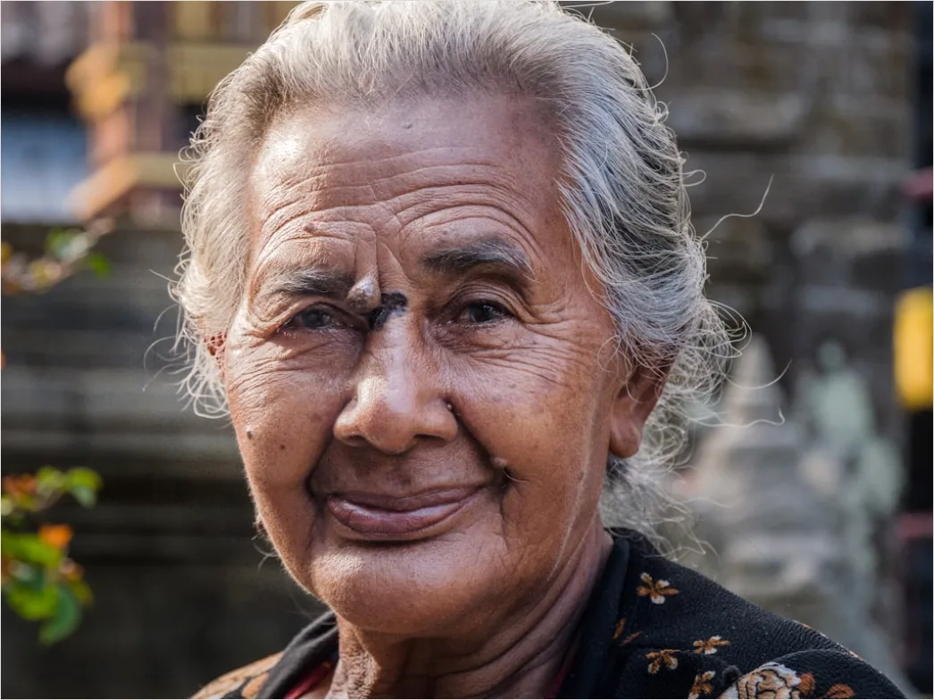 Detail Senior Woman Portrait Elegant Confident Close Up Number 12