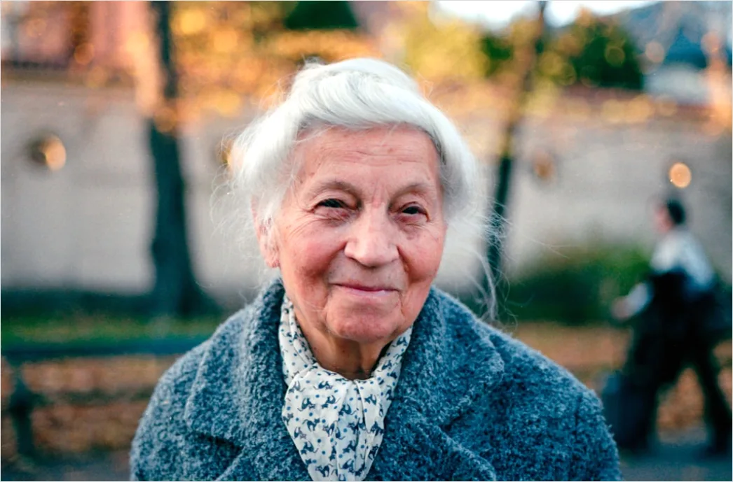 Detail Senior Woman Portrait Elegant Confident Close Up Number 13