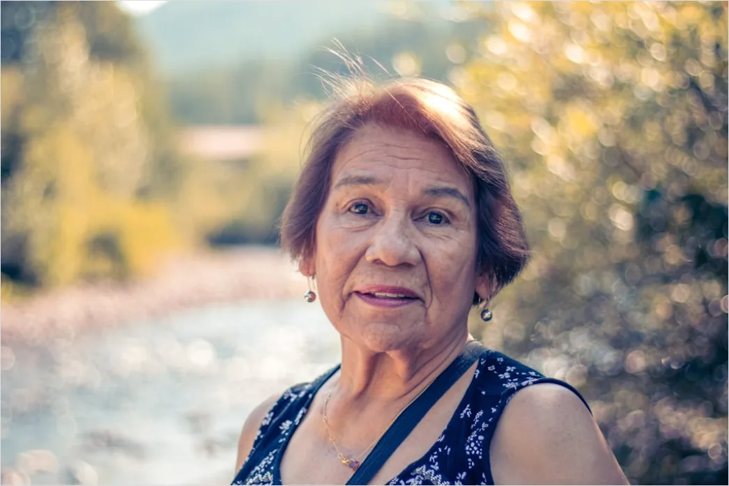 Detail Senior Woman Portrait Strong Confident Empowered Number 20