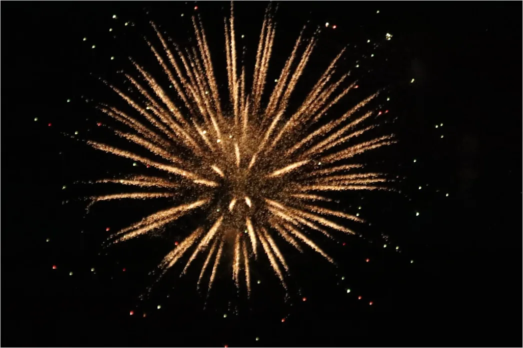 Detail Silvester Feuerwerk Nachthimmel Bunt Explosion Number 11
