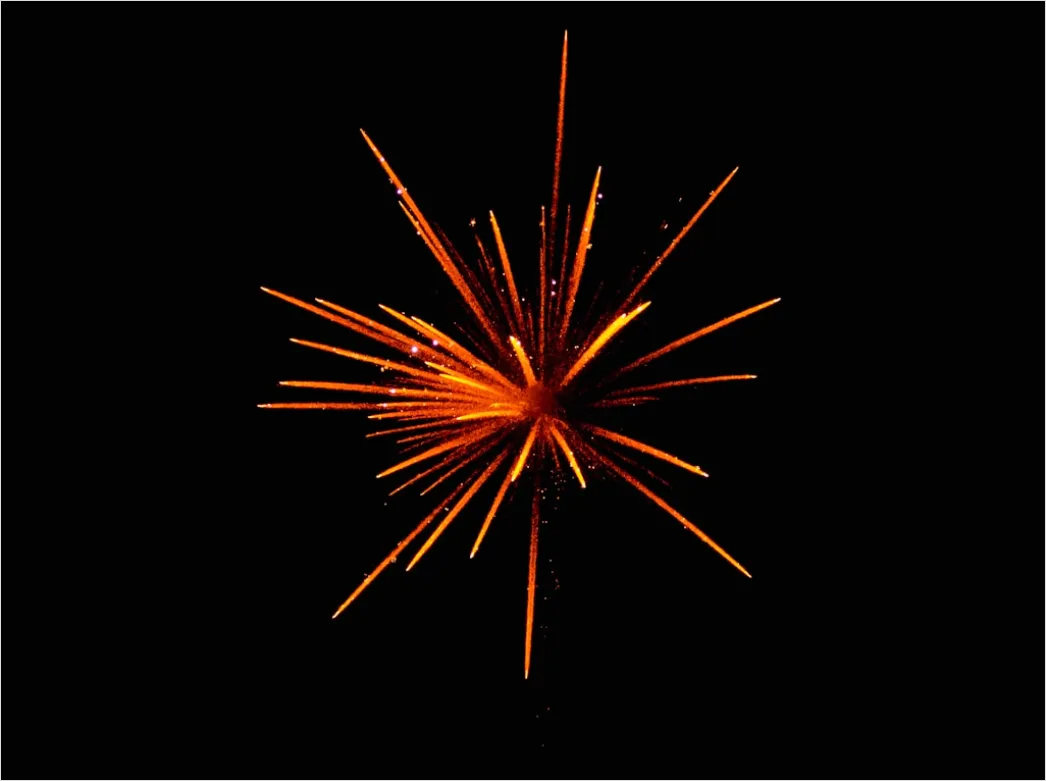 Detail Silvester Feuerwerk Nachthimmel Bunt Explosion Number 3