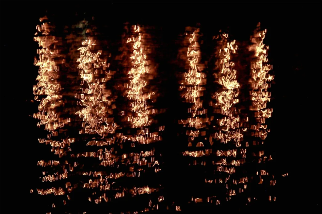 Detail Silvester Feuerwerk Reflexion Wasser Nacht Number 12