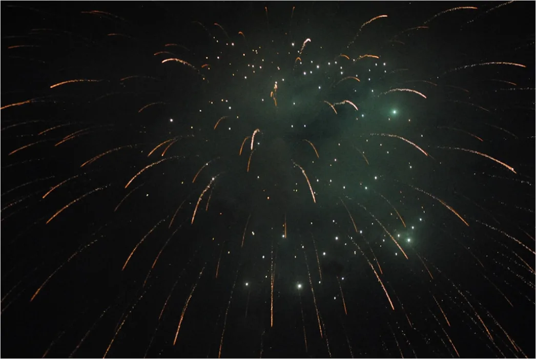 Detail Silvester Raketen Feuerwerk Nachthimmel Number 8