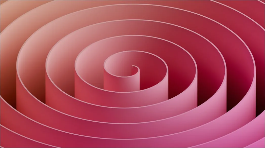 Detail Spirale Abstrakt Hintergrund Fraktal Muster Number 8