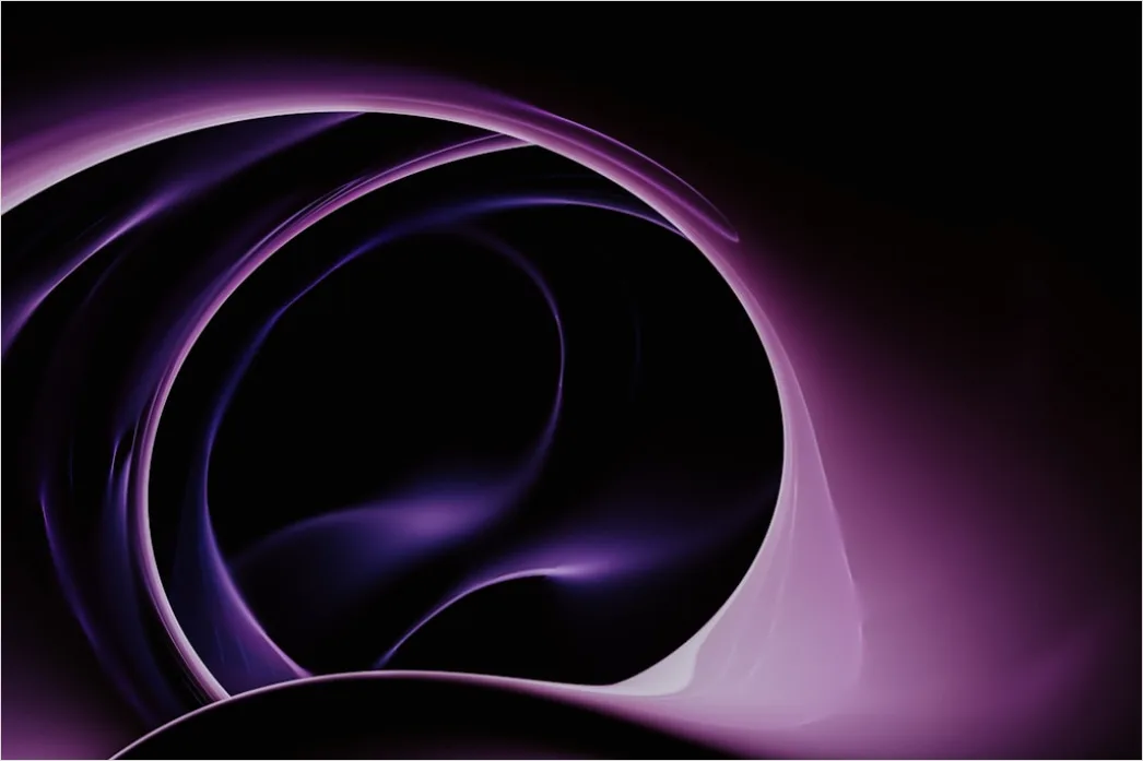 Detail Spirale Fraktal Abstrakt Hintergrund Dunkel Lila Number 12