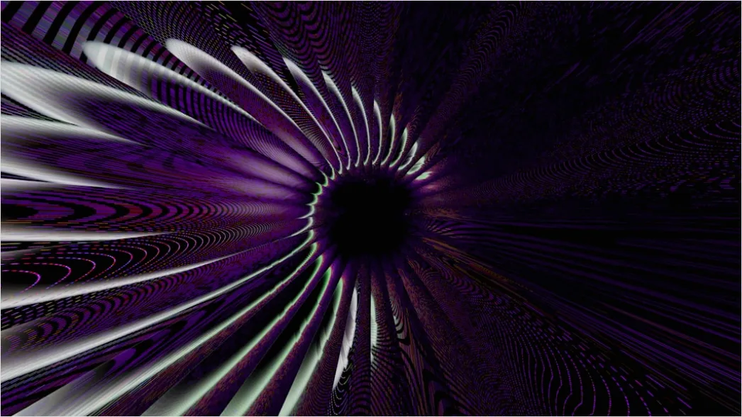 Detail Spirale Fraktal Abstrakt Hintergrund Dunkel Lila Number 15