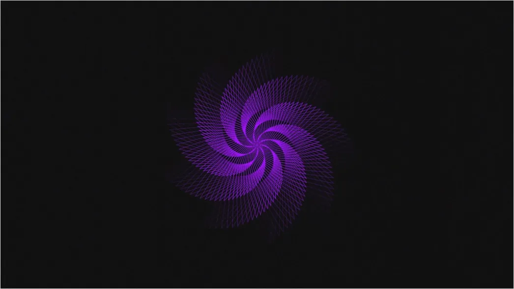 Detail Spirale Fraktal Abstrakt Hintergrund Dunkel Lila Number 20