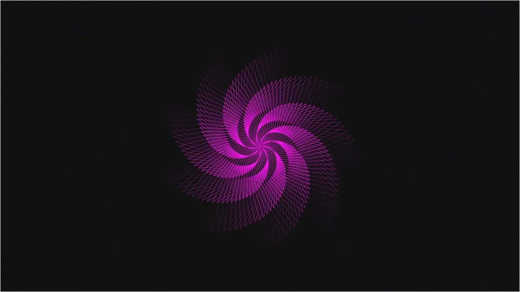 Detail Spirale Fraktal Abstrakt Hintergrund Dunkel Lila Number 4