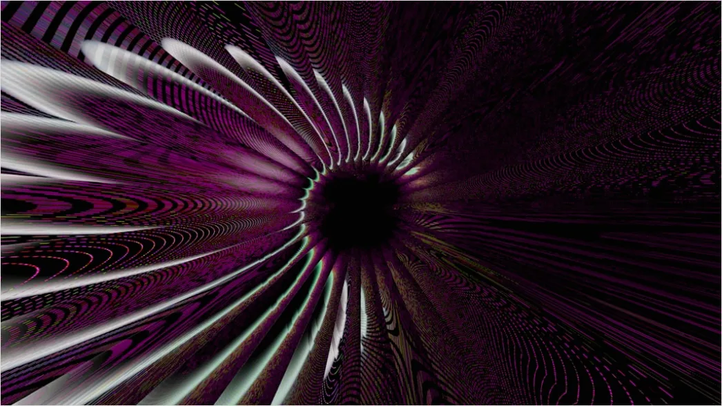 Detail Spirale Fraktal Abstrakt Hintergrund Dunkel Lila Number 10