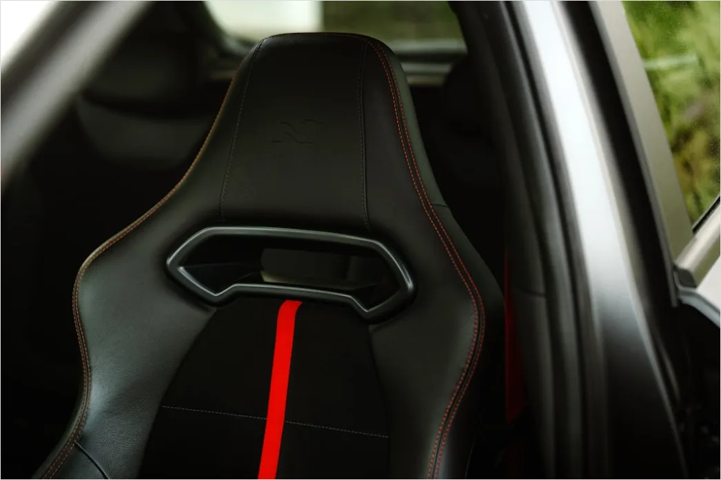 Detail Sport Car Bucket Seat Interior Close Up Number 19