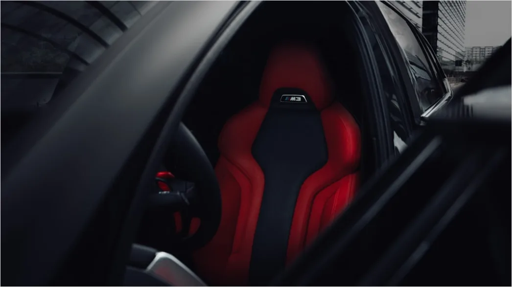 Detail Sport Car Bucket Seat Interior Close Up Number 9