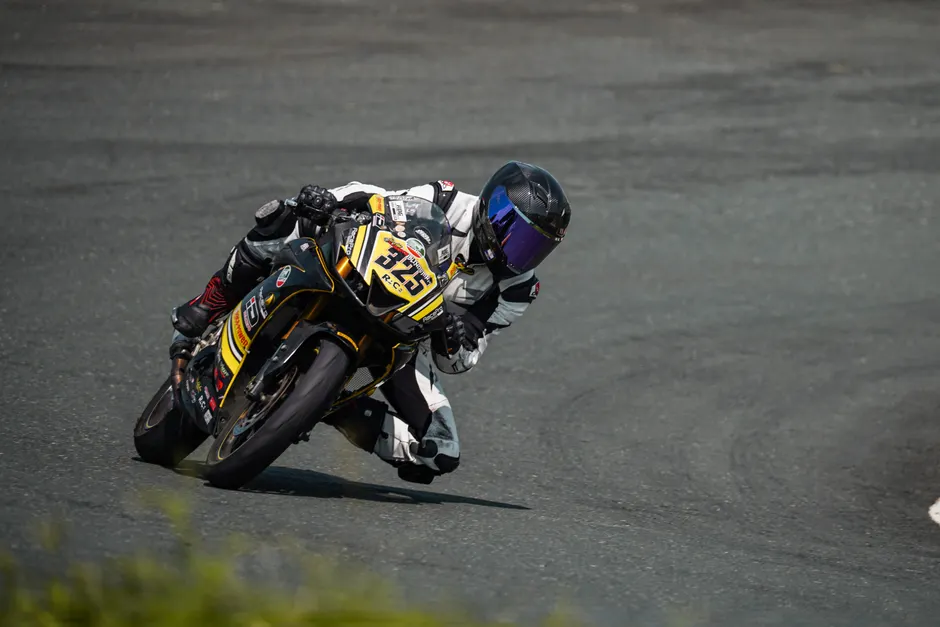 Detail Sport Motorcycle Leaning Corner Track Action Number 3