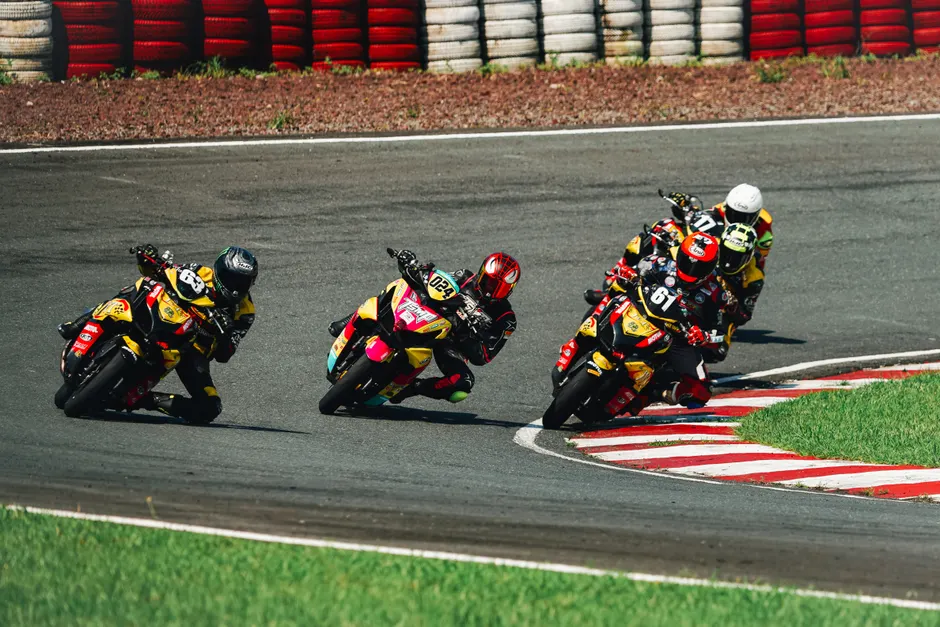 Detail Sport Motorcycle Leaning Corner Track Action Number 4