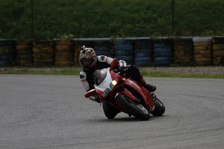 Detail Sport Motorcycle Leaning Corner Track Action Number 6