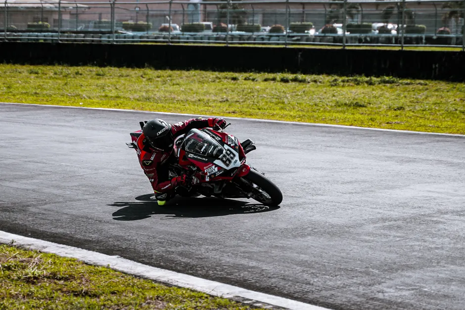 Detail Sport Motorcycle Leaning Corner Track Action Number 8