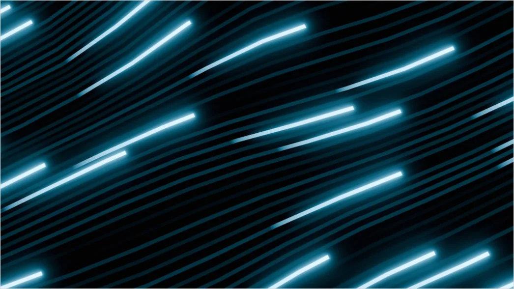 Detail Technologie Abstraktion Hintergrund Blau Neon Glühen Number 20