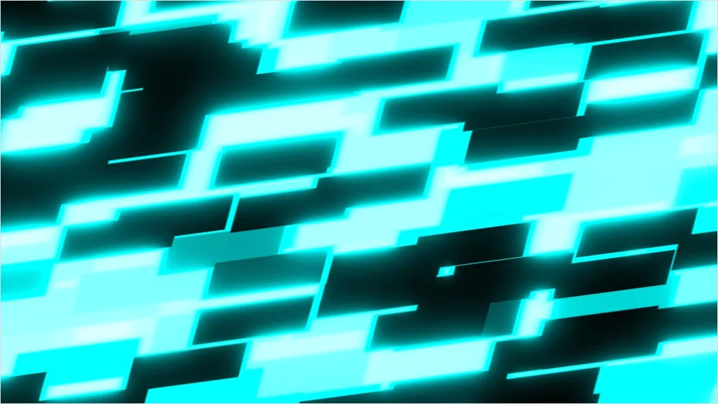 Detail Technologie Abstraktion Hintergrund Blau Neon Glühen Number 7