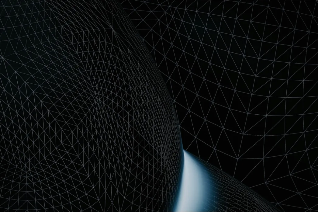 Detail Technologie Hintergrund Abstrakt Verbunden Linien Number 8