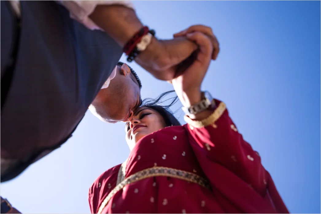 Detail Traditional Wedding Attire Portrait Couple Close Up Number 16