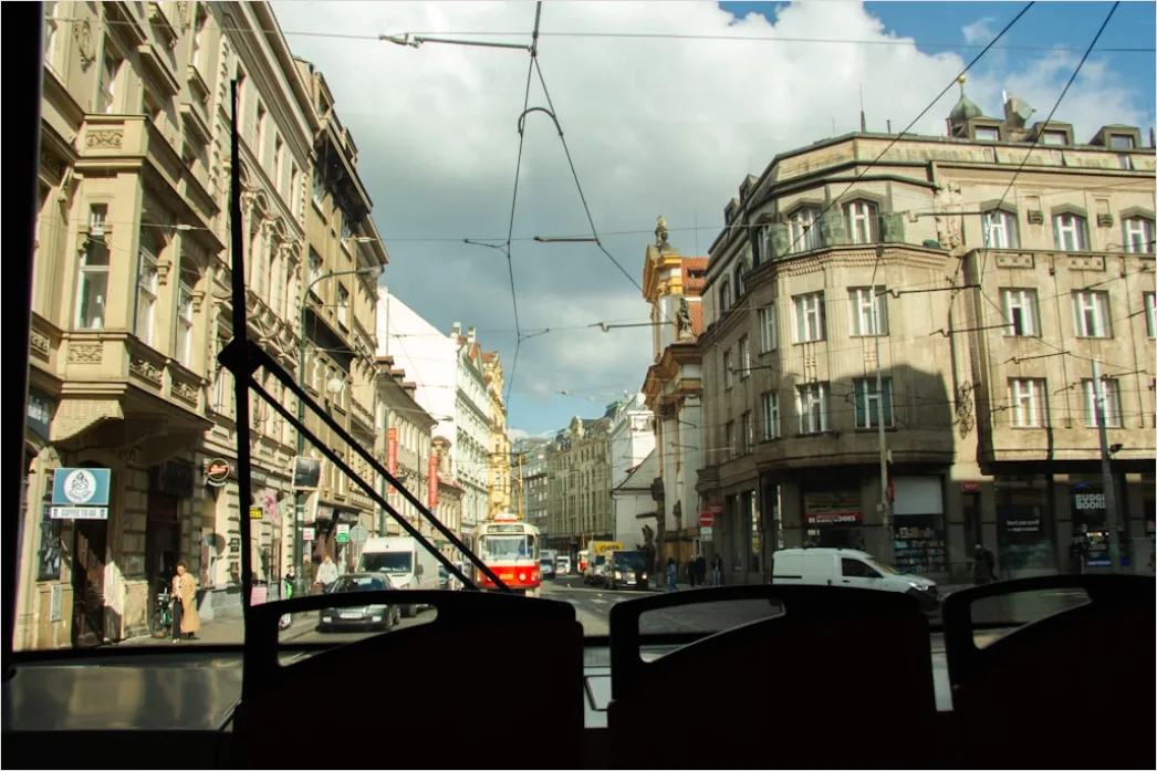 Detail Trolleybus Urban Street Overhead Wire City Number 13