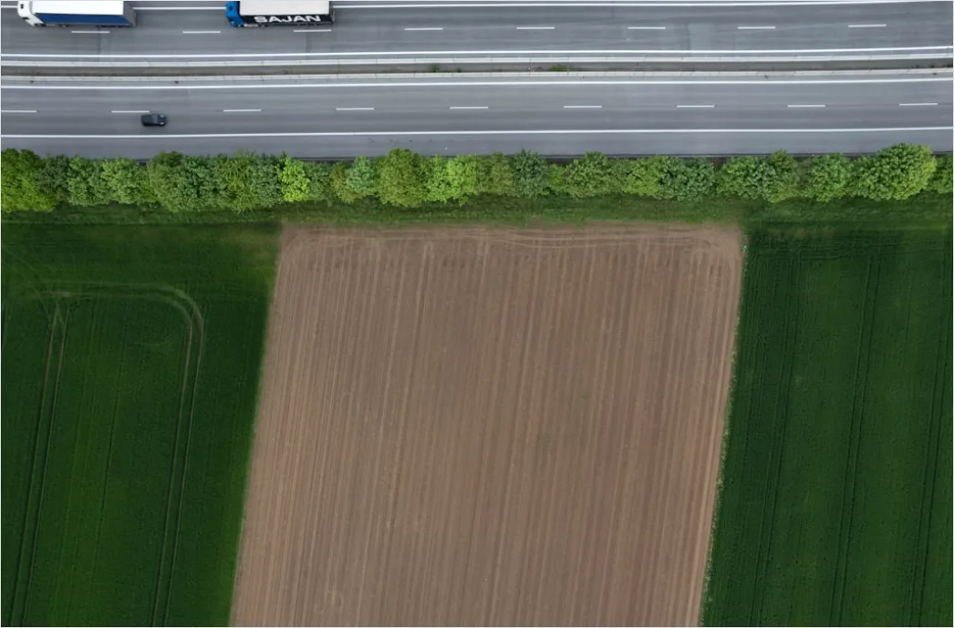 Detail Truck Convoy Highway Freight Transport Aerial Number 12