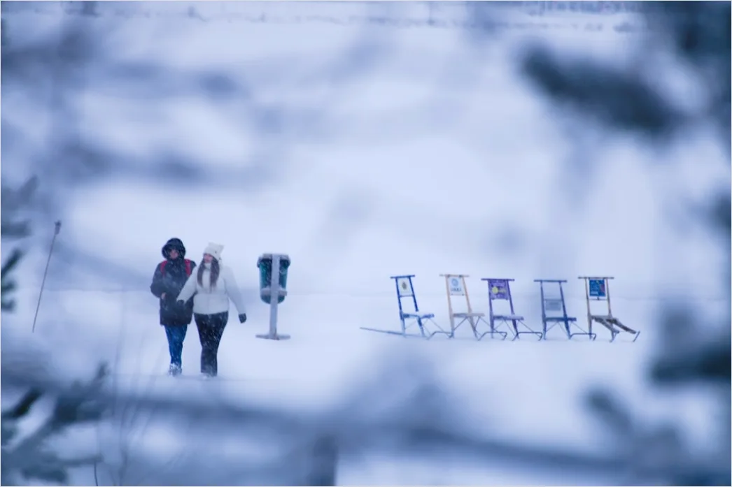 Detail Weihnachten Outdoor Schnee Familie Moment Number 7