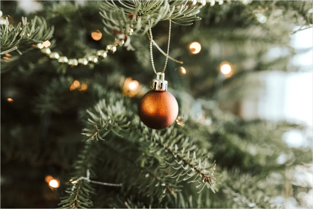 Detail Weihnachtsbaum Detail Kugeln Nahaufnahme Bokeh Number 18