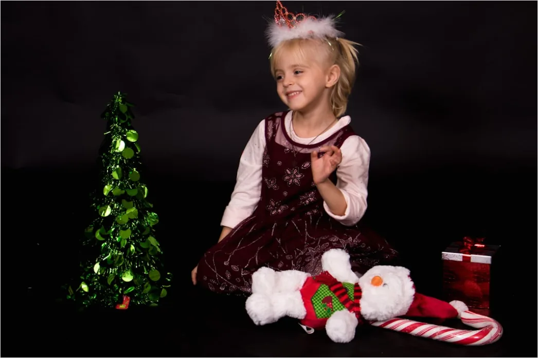 Weihnachtsmann Kind Portrait Studio 9c66
