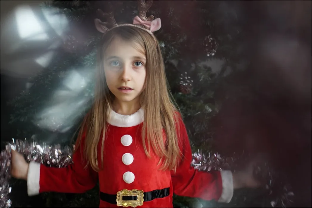Detail Weihnachtsmann Kind Portrait Studio Number 5