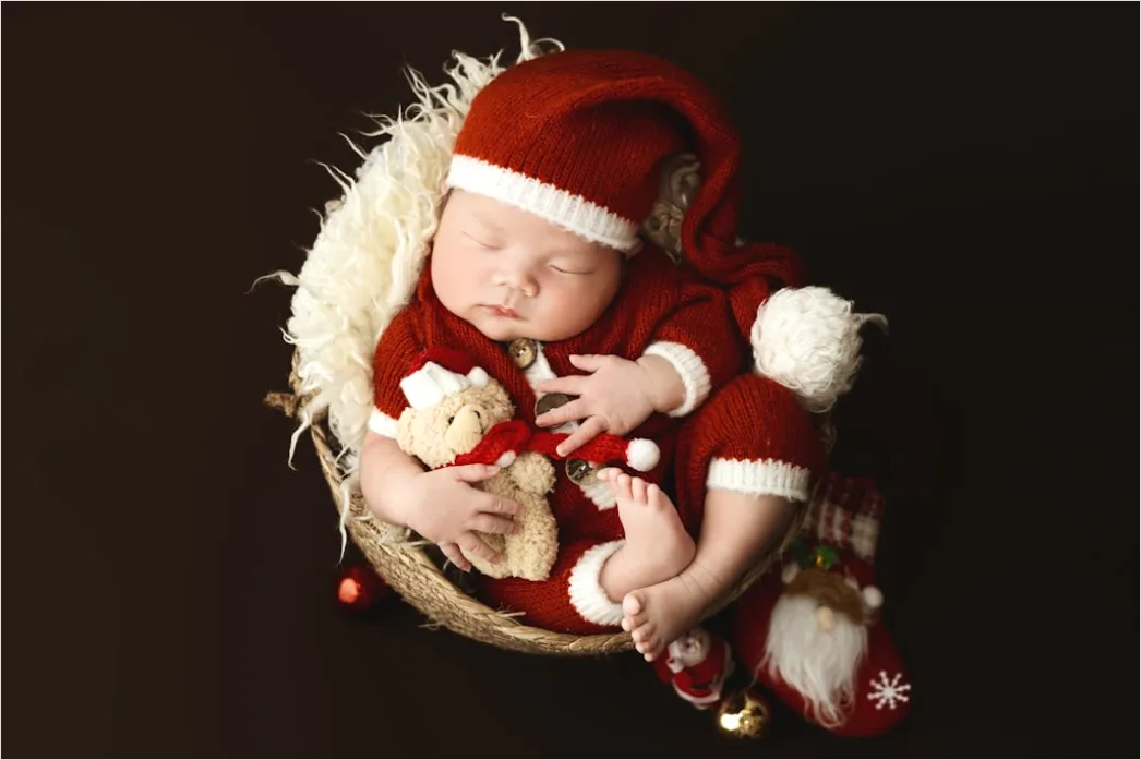 Detail Weihnachtsmann Kind Portrait Studio Number 6