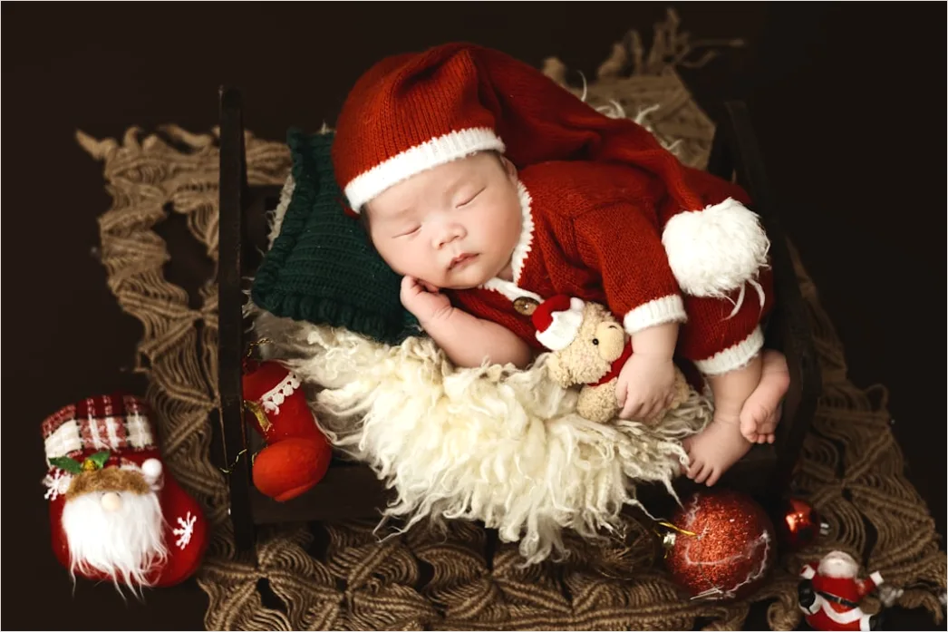 Detail Weihnachtsmann Kind Portrait Studio Number 8