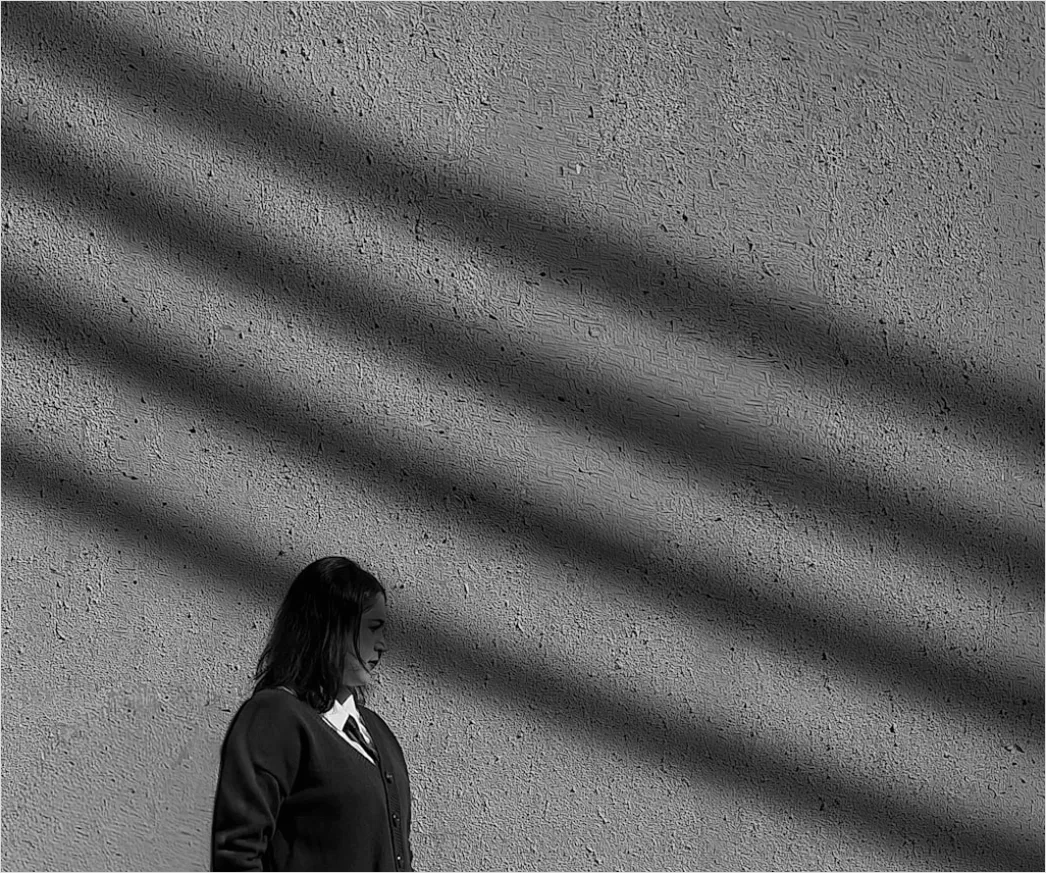 Detail Woman Portrait Black And White Dramatic Lighting Number 6