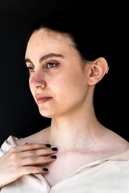 Detail Woman Portrait Strong Empowered Expression Studio Number 20