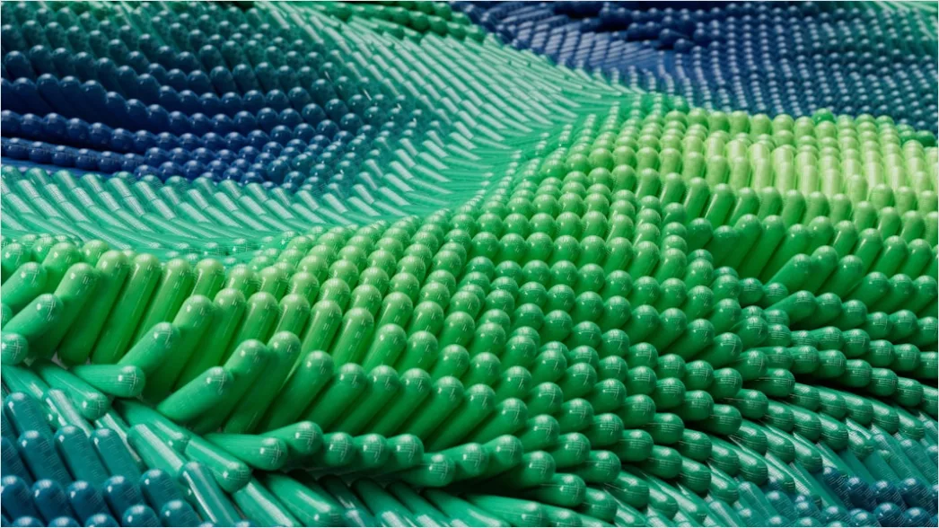 Detail 3d Druck Struktur Makro Nahaufnahme Number 11
